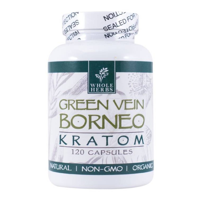 WHOLE HERBS GREEN VEIN BORNEO CAPSULES 120CT