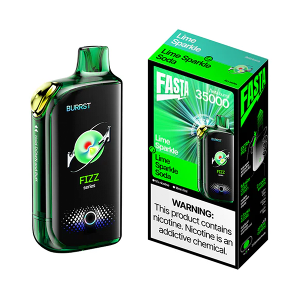 FASTA BURRST FIZZ SERIES 35000PUFF DISPOSABLE - PACK OF 5