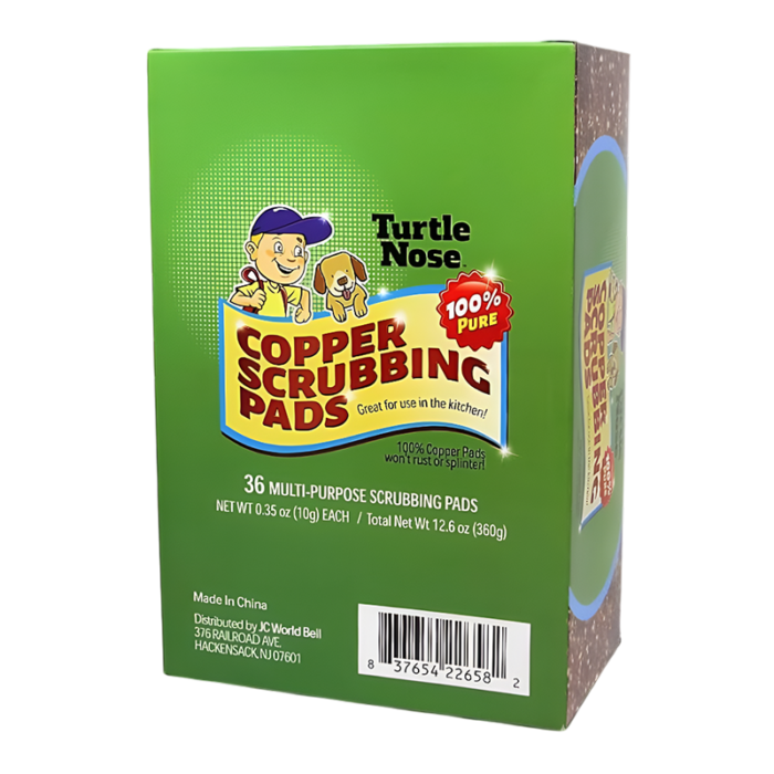 TURTLE NOSE JUNIOR COPPER SCRUBBING