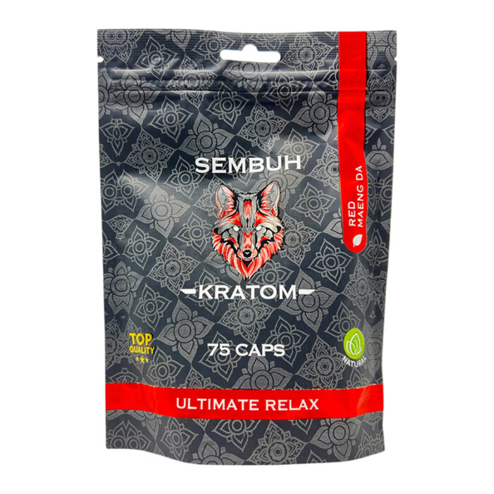 SEMBUH RED MAENG DA CAPSULES 75CT BAG