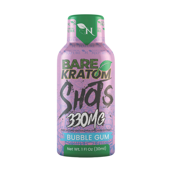 BARE KRATOM SHOTS - PACK OF 4