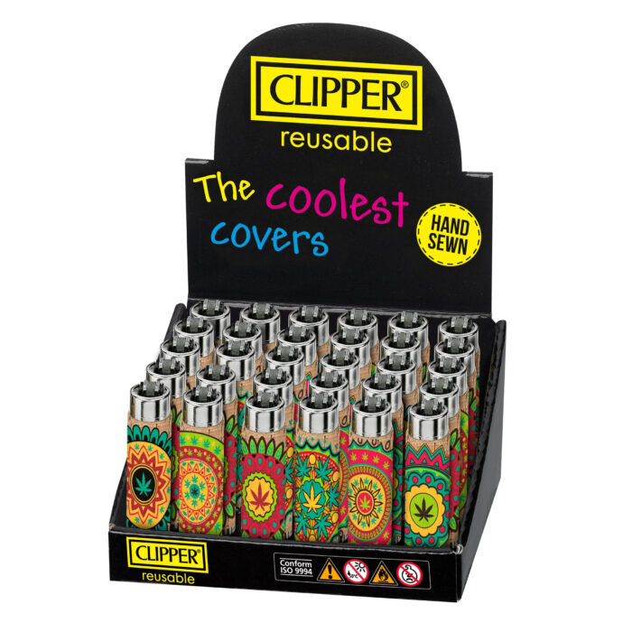 CLIPPER LIGHTER CORK 30CT DISPLAY