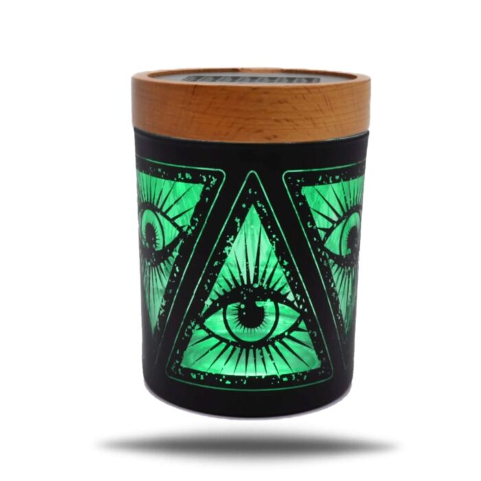 V SYNDICATE SOLESTASH AIRTIGHT JAR MEDIUM ILLUMINATI GREEN