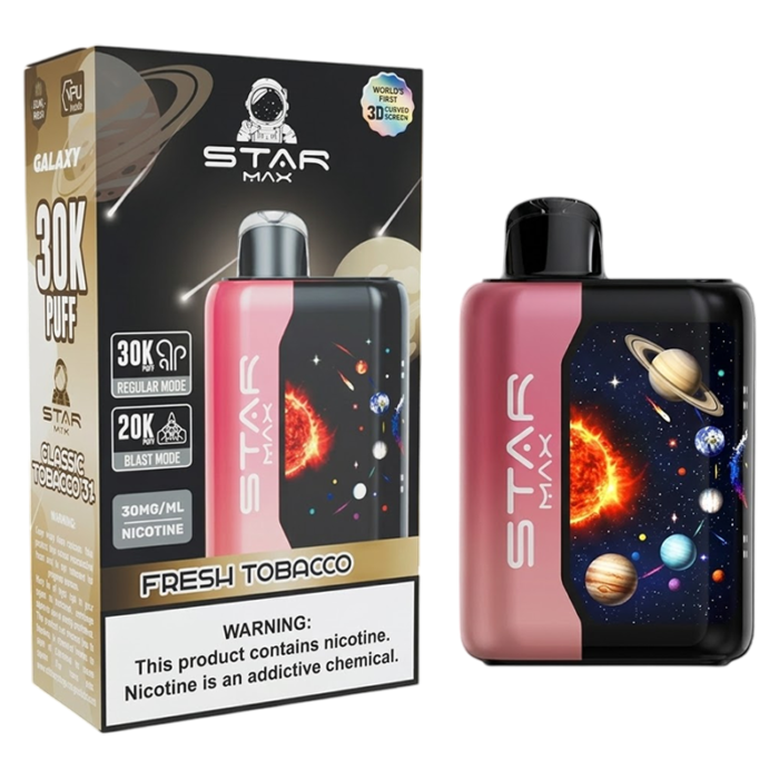 STARMAX 30000PUF DISPOSABLE - PACK OF 5