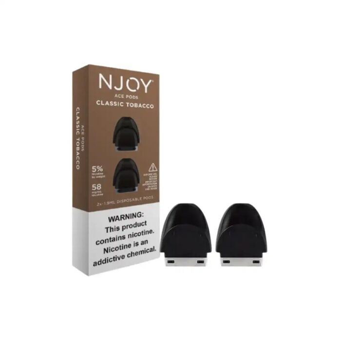 NJOY ACE PODS CLASSIC TOBACCO 5% - PACK OF 5