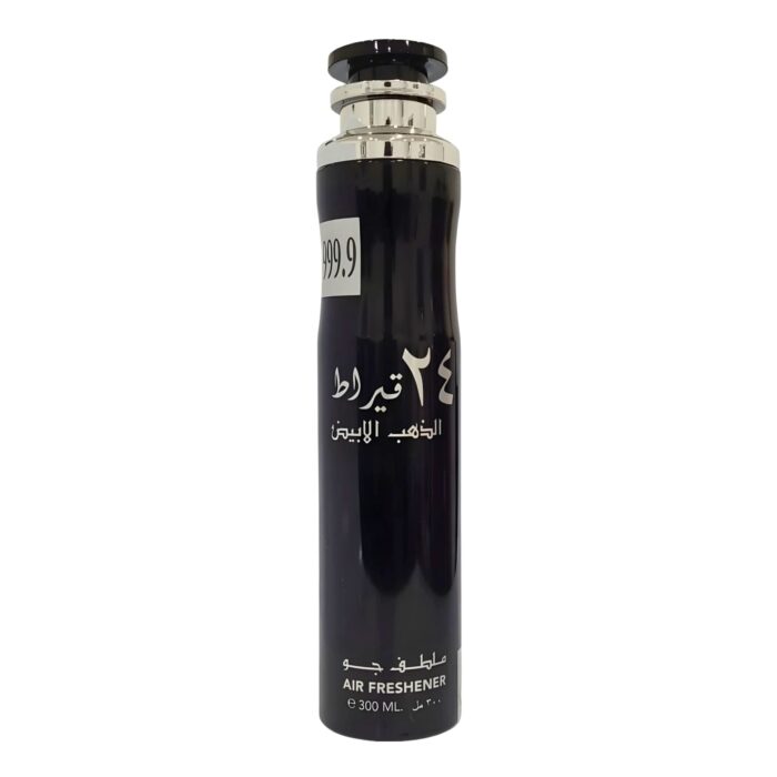 LATTAFA AIR FRESHENER 300ML 24 CARAT WHITE GOLD (FINE GOLD) PCS