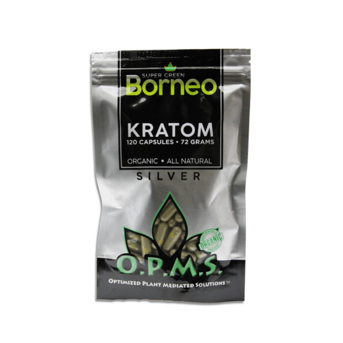 OPMS SILVER - GREEN VEIN BORNO 72GM (120CAP)
