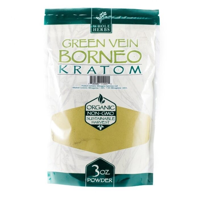 WHOLE HERBS GREEN VEIN BORNEO POWDER 3.50Z