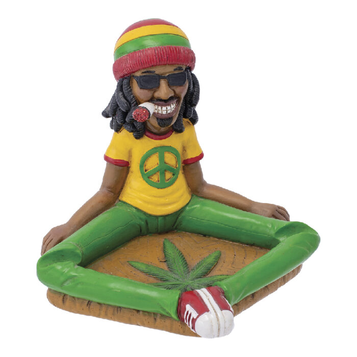 FUJIMA 5.9'' JAMAICAN STRETCHING ASHTRAY (LT248)