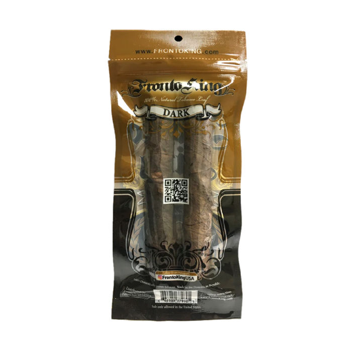 FRONTO KING HAND ROLLED MINI CIGAR LEAF PACK OF 12