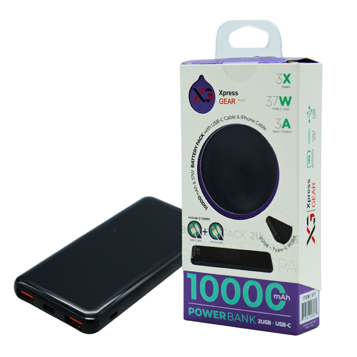 XPRESS GEAR POWER BANK 10000MAH NO-611