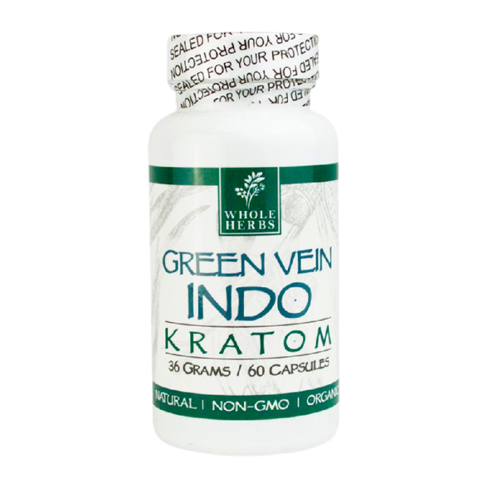 WHOLE HERBS GREEN VEIN INDO CAPSULES 60CT
