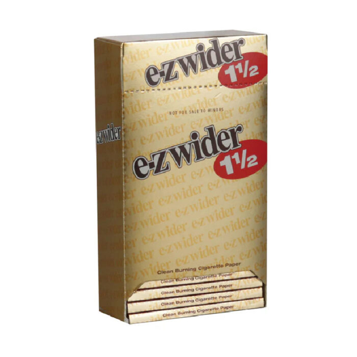 EZ WIDER GOLD 1.50 CIGARETTE PAPER 24 PER BOX