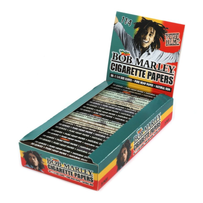 BOB MARLEY 1.25 PURE HEMP 25 PER BOX