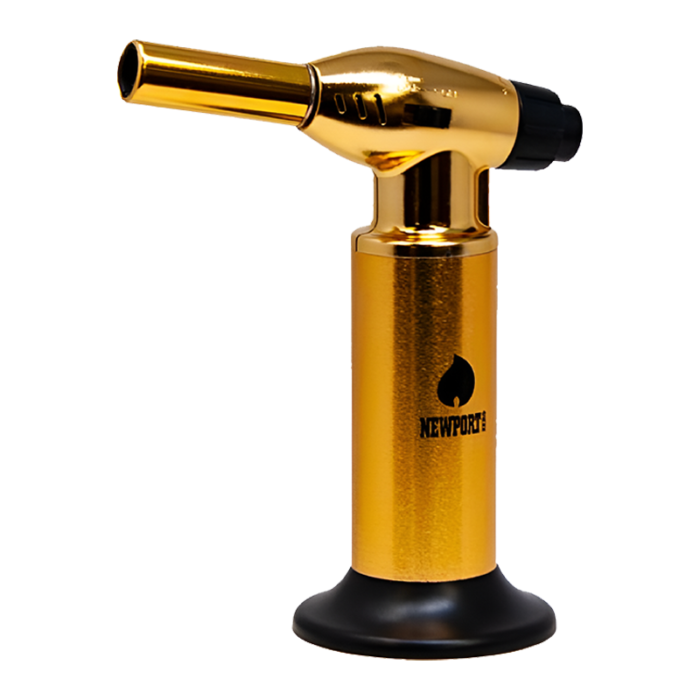 NEWPORT JUMBO TORCH 10'' DESIGNED GOLD BLACK