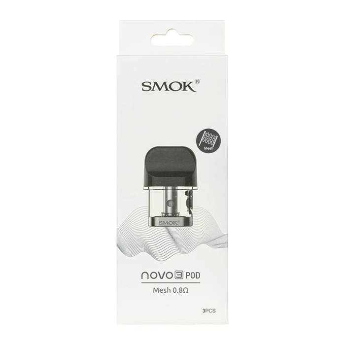 SMOK NOVO 3 PODS 3PCS MESH 0.8