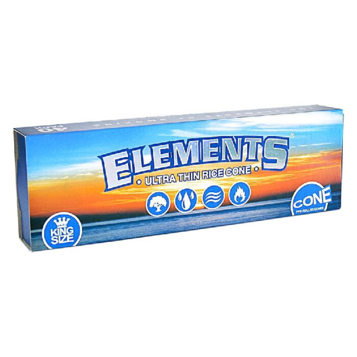 ELEMENTS PRE-ROLLED CONE KING SIZE 40 PER BOX