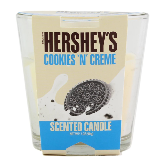 HERSHEY'S COOKIES 'N' CREAM CANDLE - 3OZ