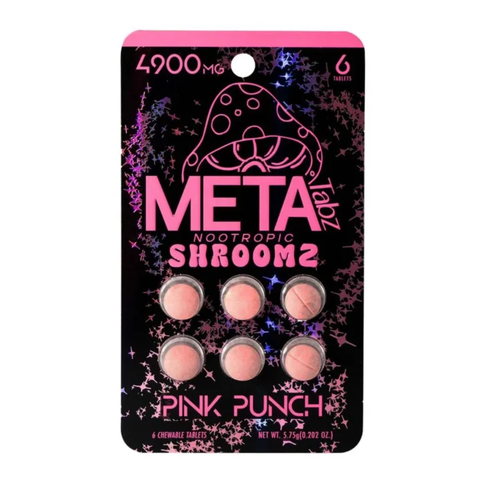 META7 NOOTROPIC SHROOMZ 4900MG 6CT CHEWABLE TABLET - PACK OF 6