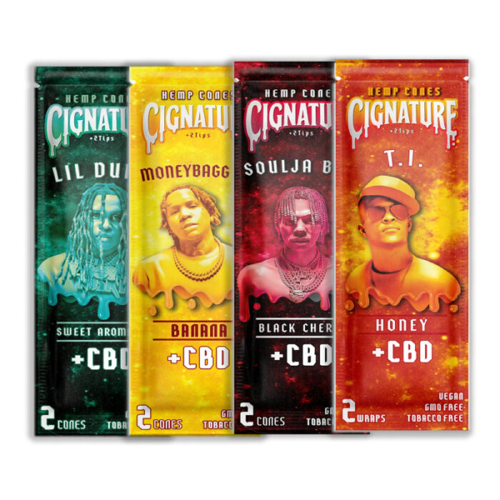CIGNATURE HEMP WRAPS - 2 PACK
