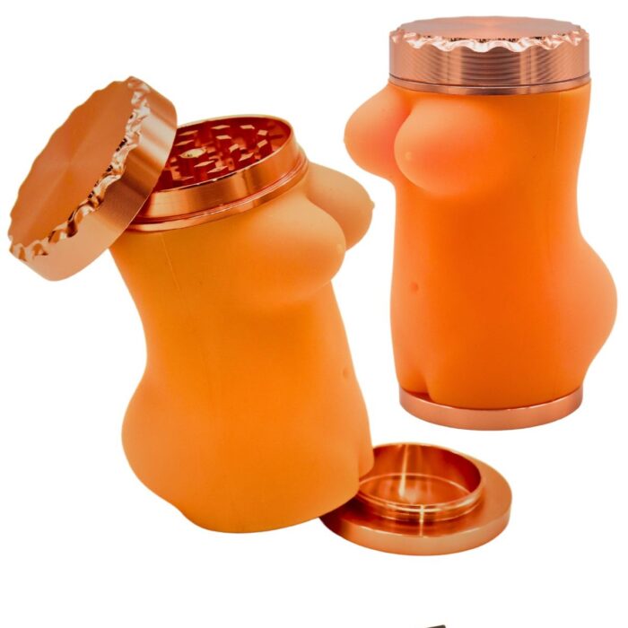 SILICON SEXY BODY GRINDER 50MM 4 PART PCS