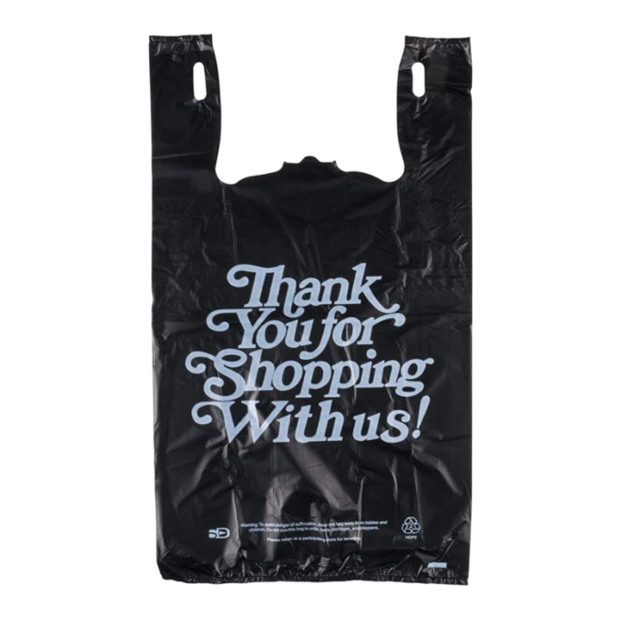 THANK YOU BAG BLACK 1/8(1000 PCS)