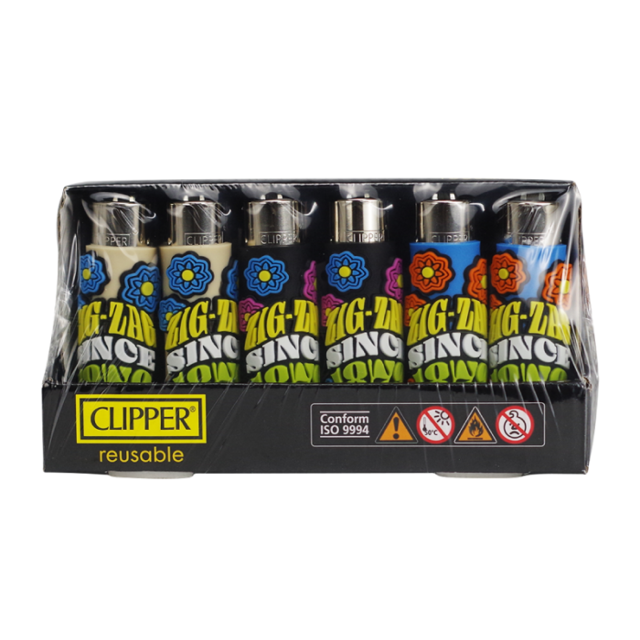 CLIPPER CLASSIC LARGE POP COVER - ZIG ZAG POP COVER - 30CT DISPLAY