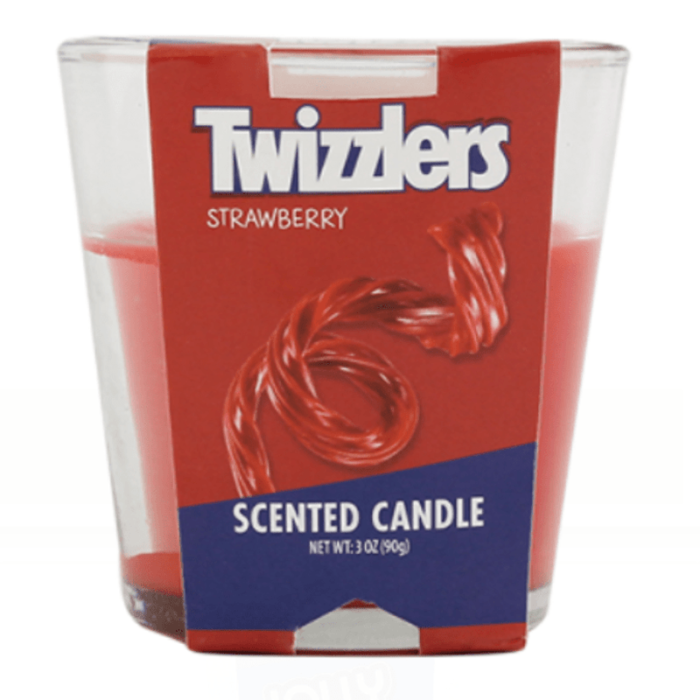TWIZZLERS STRAWBERRY CANDLE - 3OZ