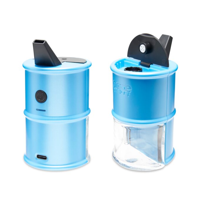 OOZE ELECTRO BARREL E-RIG SAPPHIRE BLUE