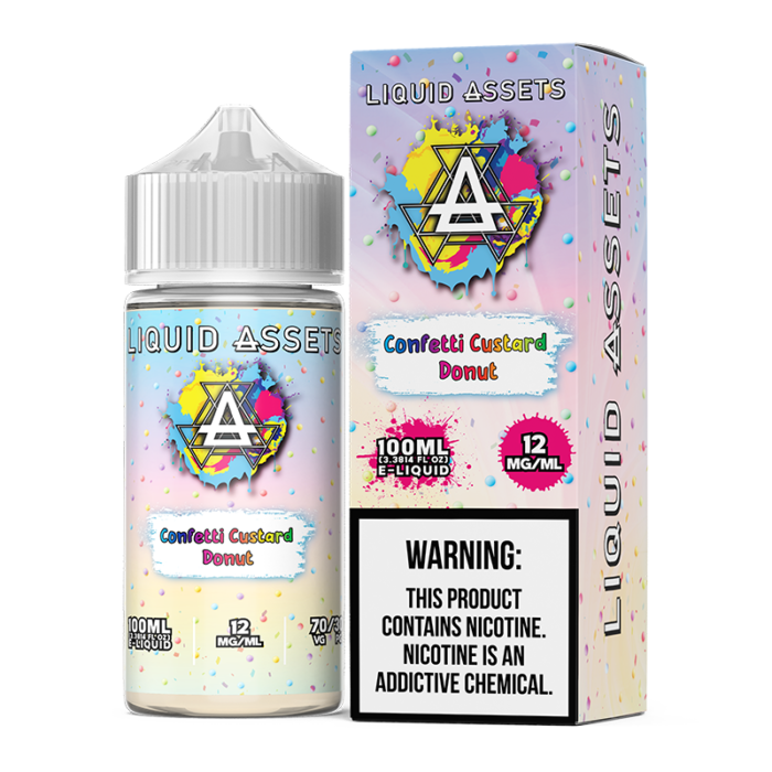 LIQUID ASSETS - CONFETTI CUSTARD DONUT