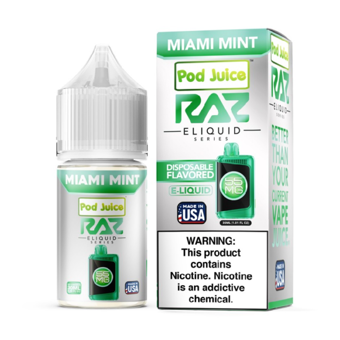 RAZ X POD JUICE MIAMI MINT
