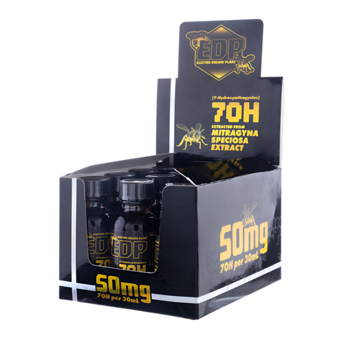 EDP 7OH KRATOM 7-HYDROXYMITRAGYNINE SHOTS - PACK OF 12