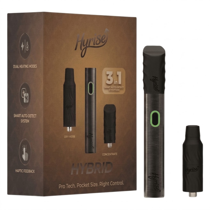 HYRISE HYBRID 3 IN 1 POCKET SIZE BATTERY MATT GUN METAL