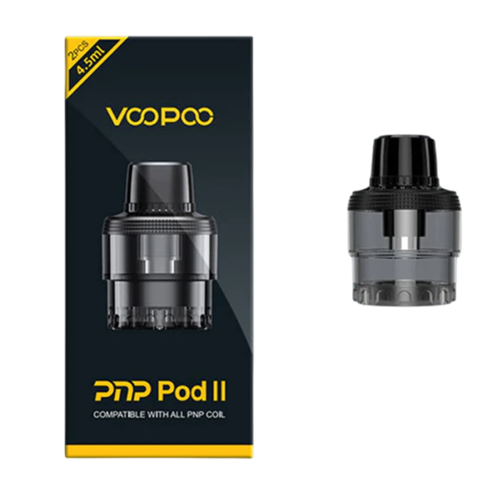 VOOPOO PNP 4.5ML POD 2 2PK - BLACK