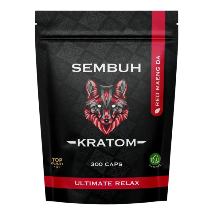 SEMBUH RED MAENG DA CAPSULES 300CT BAG