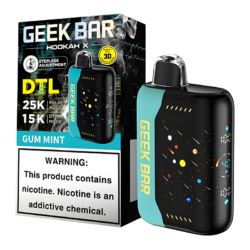 GEEK BAR HOOKAH X (DTL) 25000PUFFS DISPOSABLE - PACK OF 5