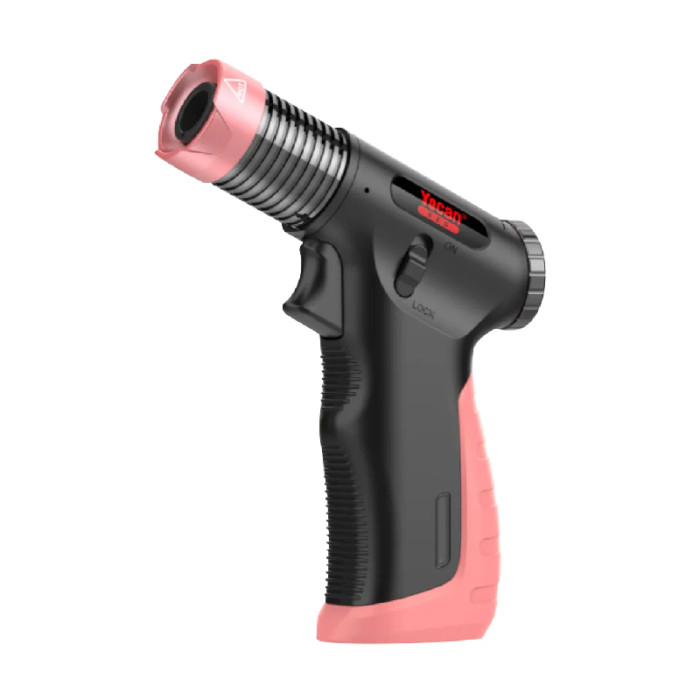 YOCAN RED TEMPORAL BUTANE TORCH PINK