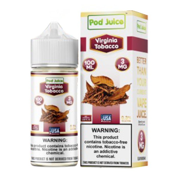 POD JUICE VIRGINIA TOBACCO