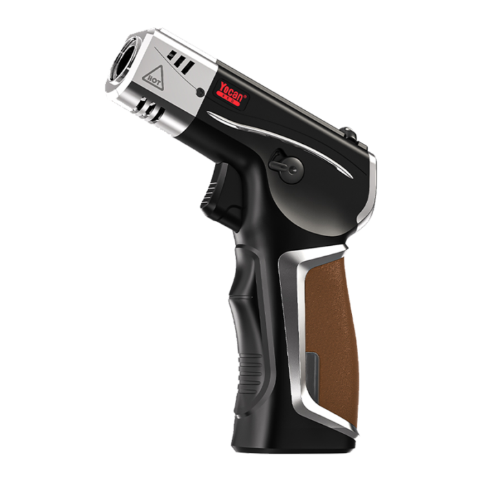YOCAN RED BEEF BUTANE TORCH SPACE SILVER