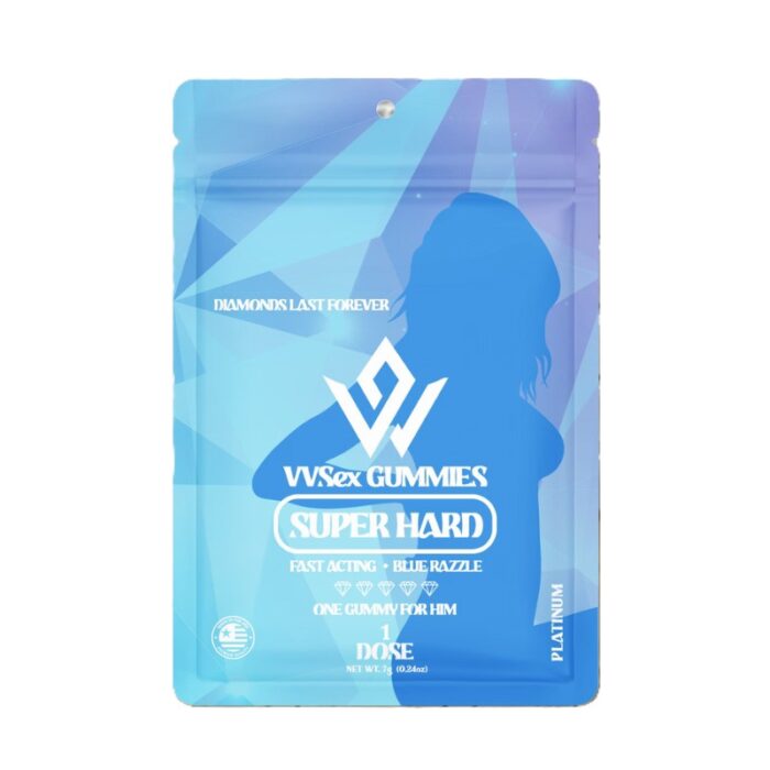 VV SUPER HARD GUMMIES 60CT JAR (FOR HIM)
