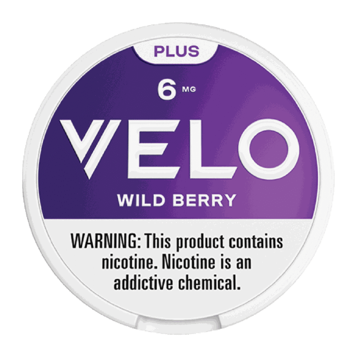 VELO PLUS NICOTINE POUCHES 6MG -PACK OF 5