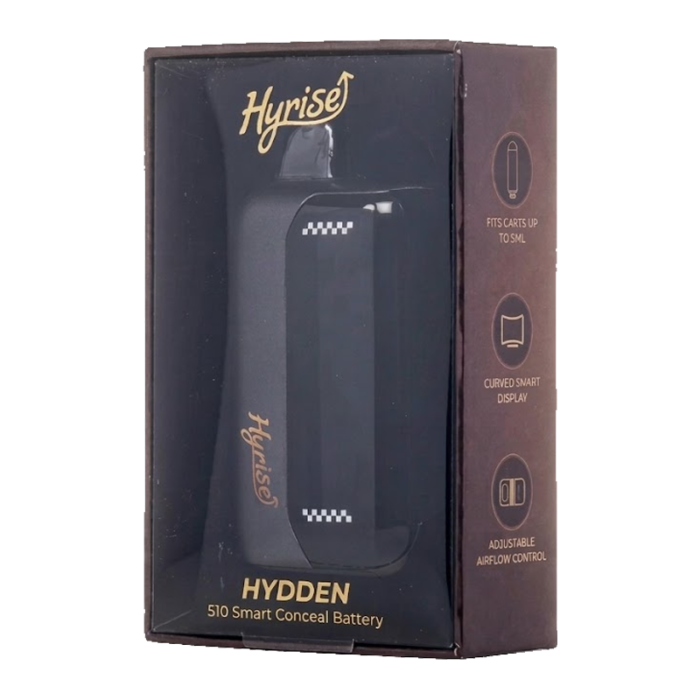 HYRISE HYDDEN 150 SMART CONCEAL BATTERY MATT BLACK