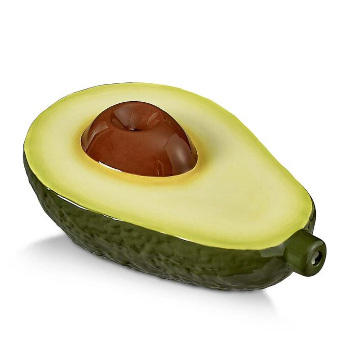 FASHION CRAFT CERAMIC AVOCADO PIPE (88185)