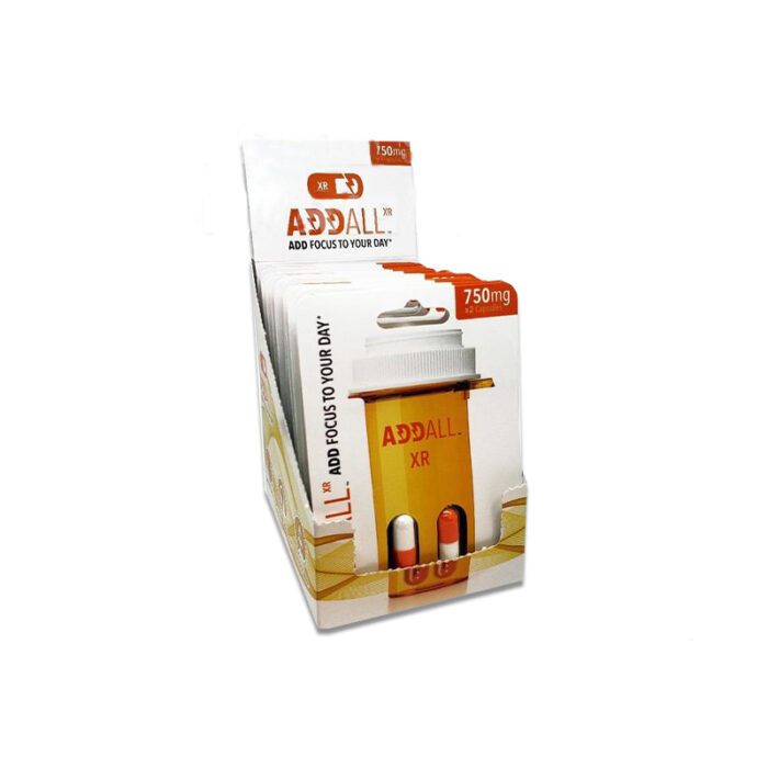 ADDALL XR 750MG CAPSULES DISPLAY CARTONS