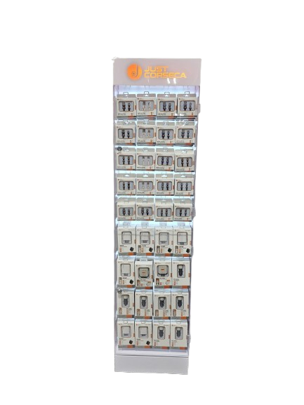 JUST CORSECA MOBILE ACESSORIES DISPLAY 216CT