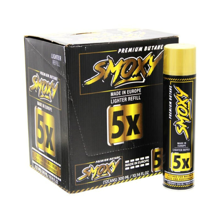 SMOXY BUTANE 5X 300ML – BOX OF 12