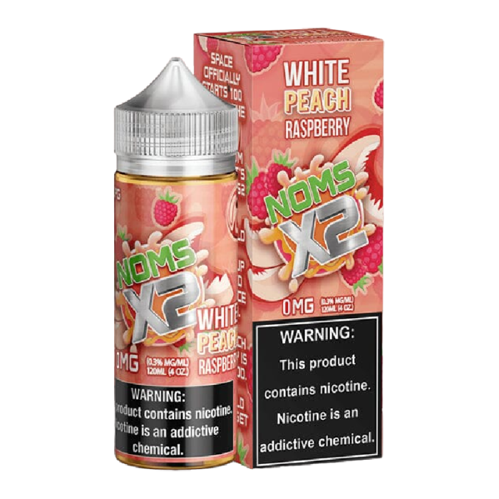 NOMS X2 WHITE PEACH RASPBERRY