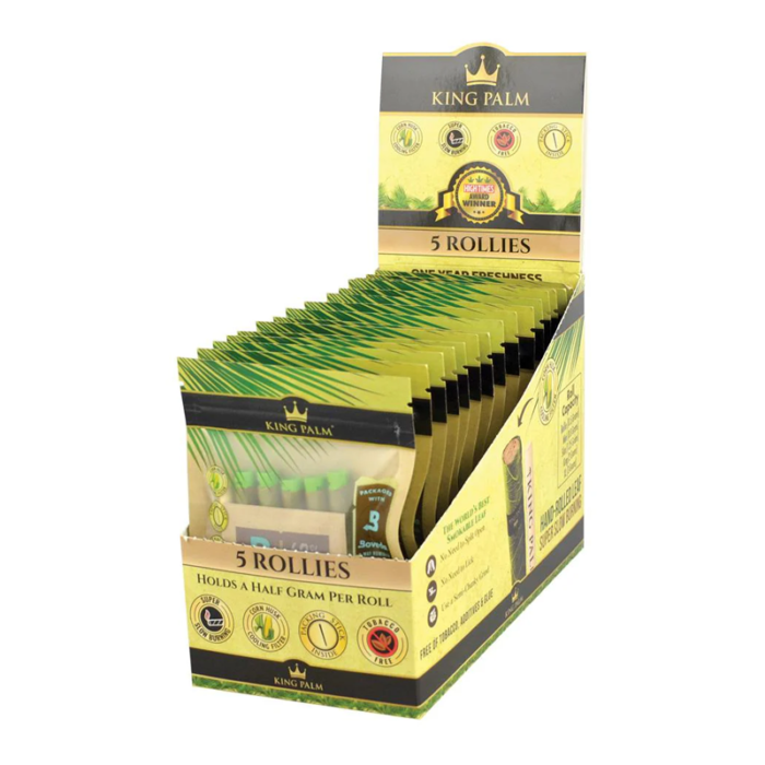 KING PALM 5 ROLLIES BOX