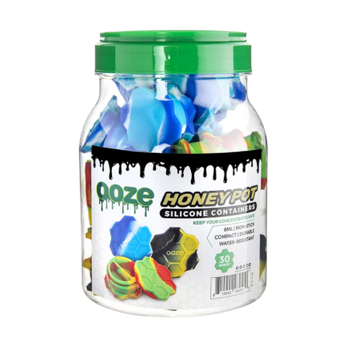 OOZE HOT BOX SILICONE CONTAINERS 40CT JAR