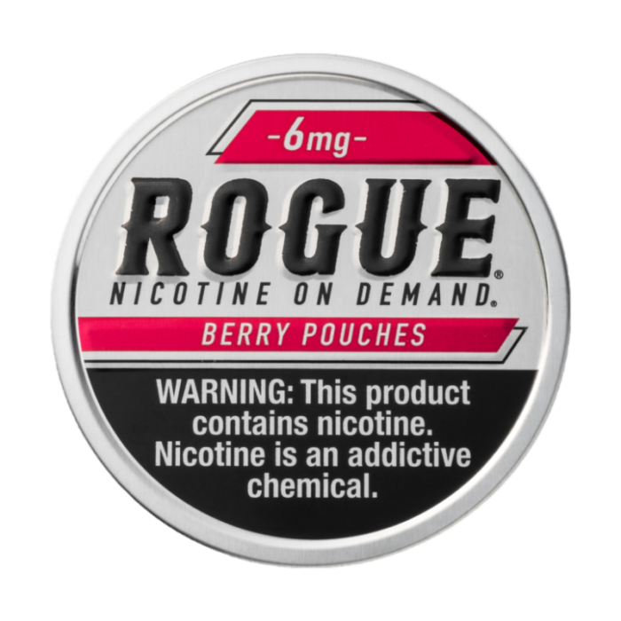 ROGUE NICOTINE POUCH 6MG - PACK OF 5